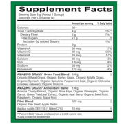 Amazing Grass Greens Blend Superfood Nutrition Panel, 60 Servings - SupplementSource.ca