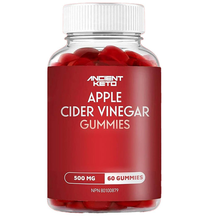 Ancient Keto Apple Cider Vinegar Gummies, 60 Gummies - SupplementSource.ca