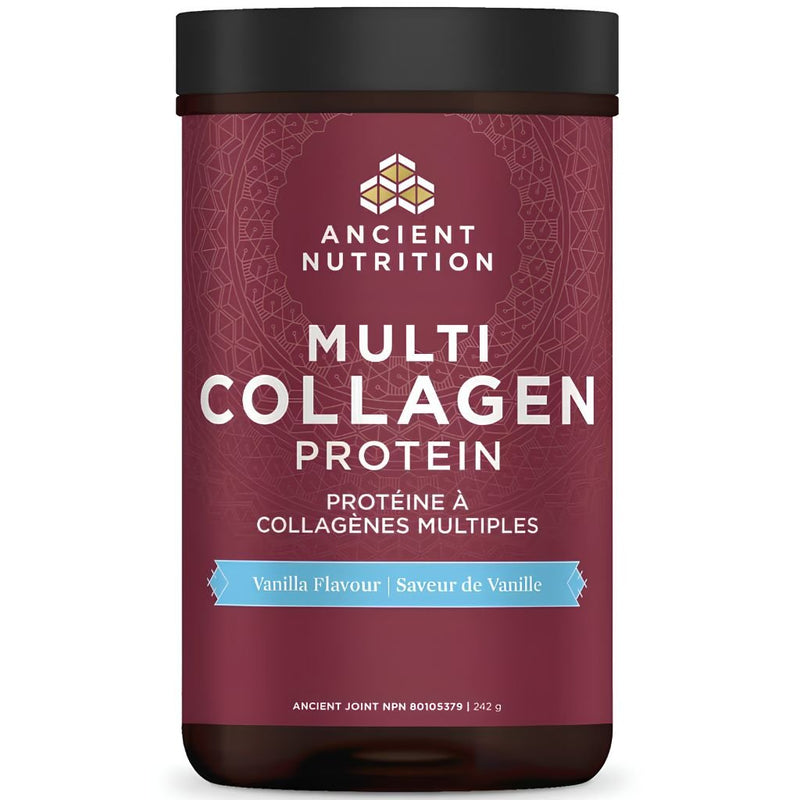 Ancient Nutrition Multi Collagen Protein, 242g Vanilla - SupplementSource.ca