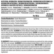 Applied Nutrition Creatine Gummies Nutrition Panel, 80 Gummies - SupplementSource.ca