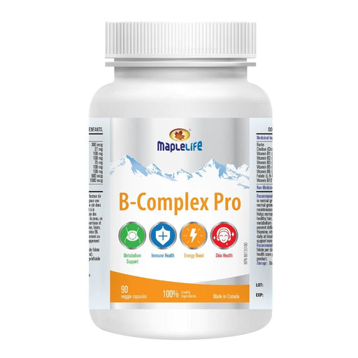 MapleLife B-Complex Pro, 90 VCaps SupplementSource.ca