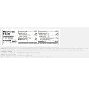 Barebells Protein Bar Cookies & Cream Nutrition Panel - SupplementSource.ca