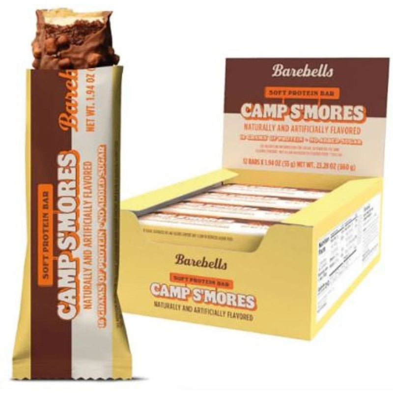 Barebells Protein Bars 12 Bars/Box Camp S'mores - SupplementSource.ca