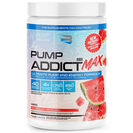 Believe Supplments Pump Addict Max, 40 Servings Watermelon - SupplementSource.ca