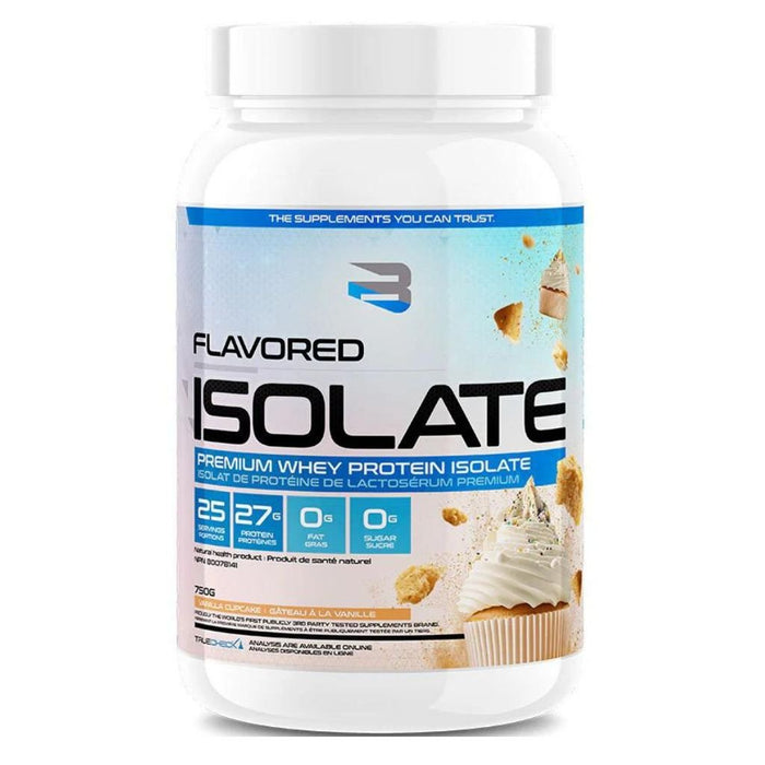 Believe Supplements Flavored Isolate, 775g Vanilla - SupplementSource.ca