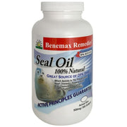 Benemax Remedies Seal Oil, 300 Softgels - SupplementSource.ca