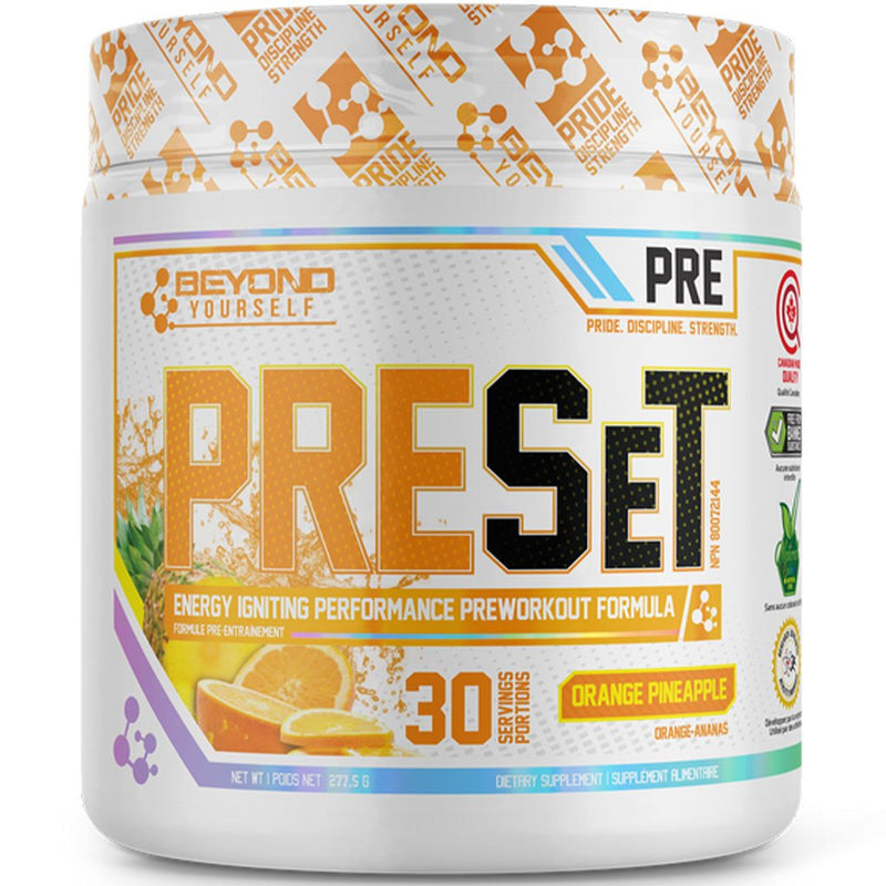 Beyond Yourself Preset, 30 Servings Orange Pineapple - SupplementSource.ca