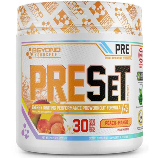 Beyond Yourself Preset, 30 Servings Peach Mango - SupplementSource.ca