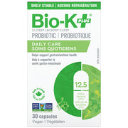Bio-K Probiotic 12.5B, 30 VCaps Box - SupplementSource.ca