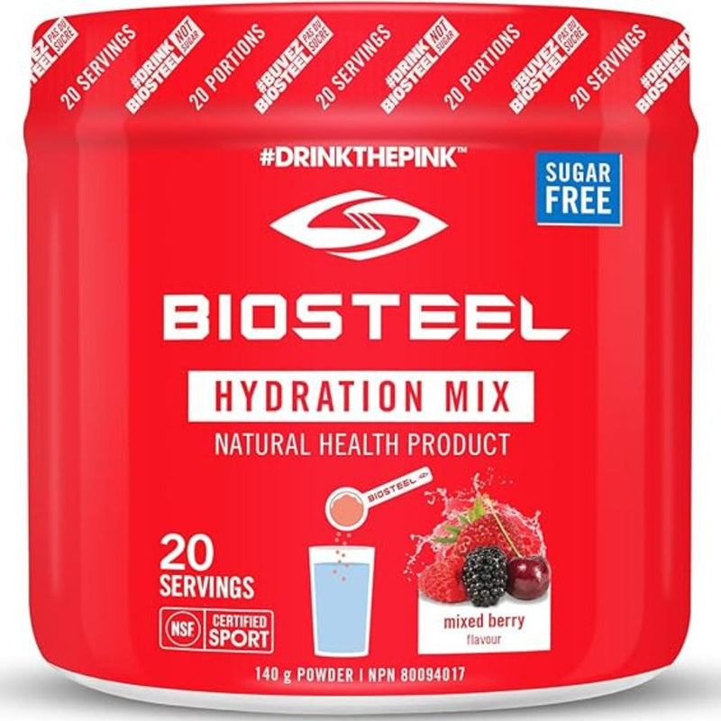 BioSteel Hydration Mix 20 Servings Mixed Berry - SupplementSource.ca