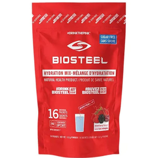Biosteel Hydration Mix Mixed Berry, 16 Pack - SupplementSource.ca
