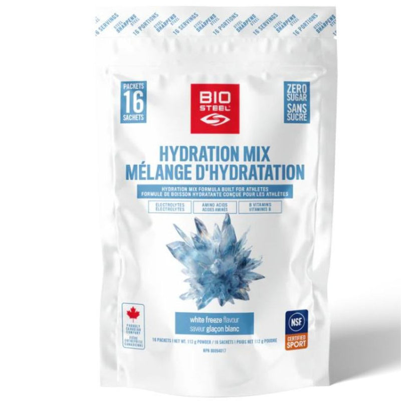 Biosteel Hydration Mix White Freeze, 16 Pack - SupplementSource.ca