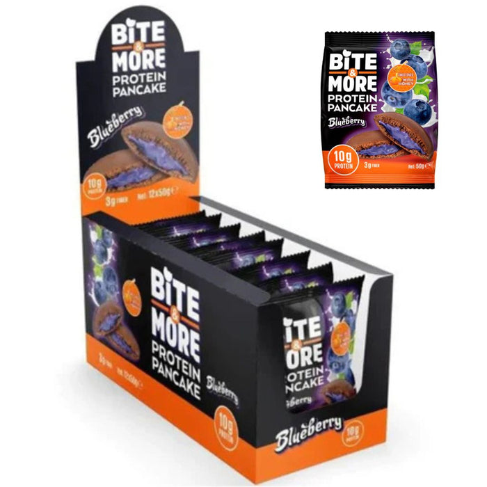 Bite & More PROTEIN PANCAKES, 12 Packs/Box