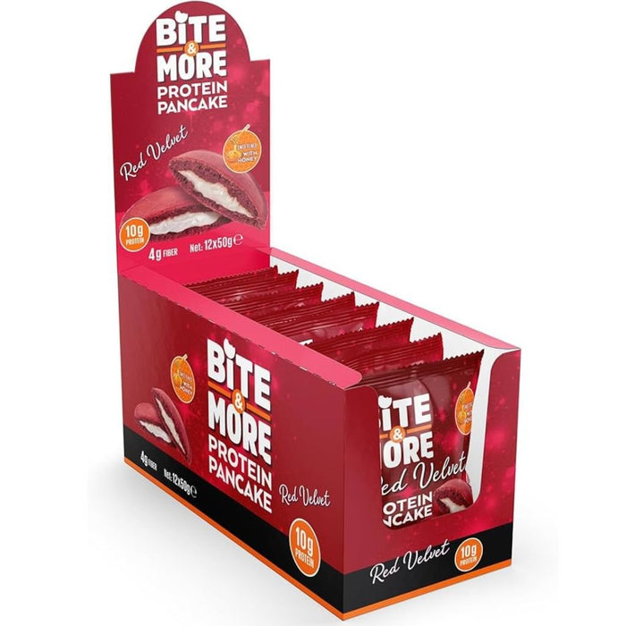 Bite & More PROTEIN PANCAKES, 12 Packs/Box