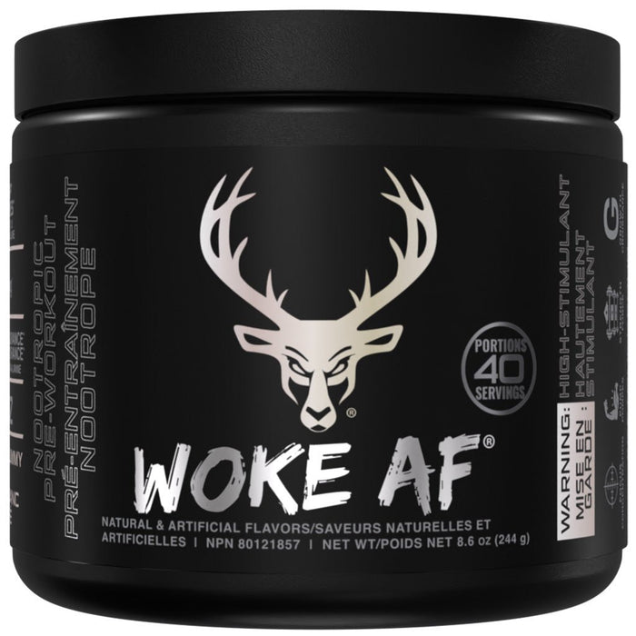 Bucked Up Woke AF, 40 Servings White Gummy Deer - SupplementSource.ca