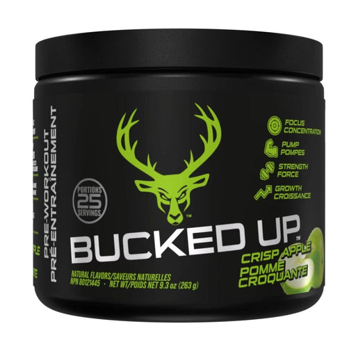 Bucked Up Bucked Up, 25 Servings Crisp Apple - SupplementSource.ca