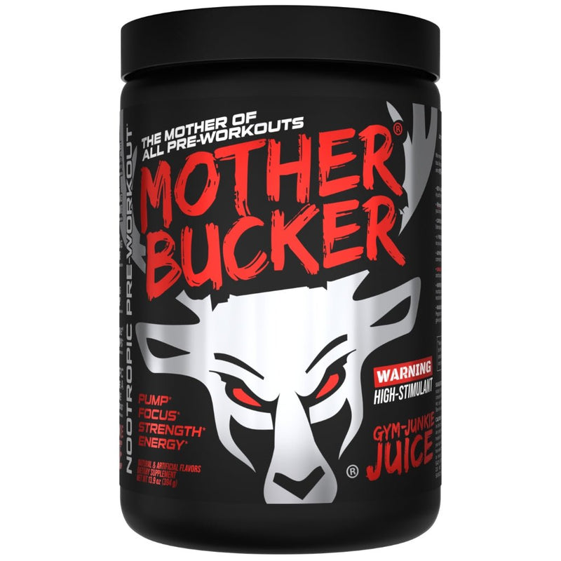 Bucked Up Mother Bucker Gym Junkie Juice, 392g - SupplementSource.ca