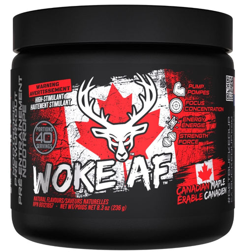 Bucked Up Woke AF, 40 Servings Canadian Maple - SupplementSource.ca
