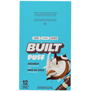 Built Puff Protein Bars, 12 Bars/Box Coconut - SupplementSource.ca