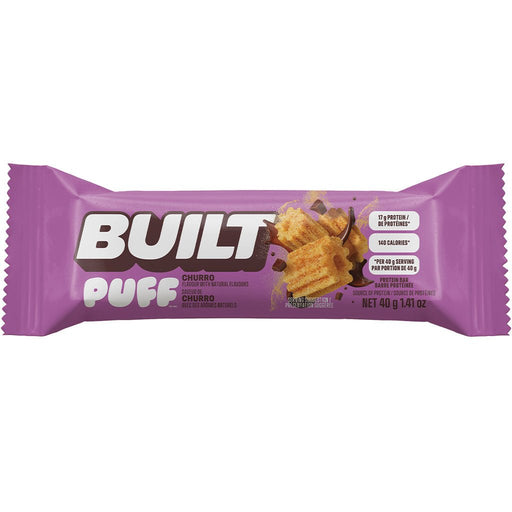 Built Bar Puff Churro Single Bar - SupplementSource.ca