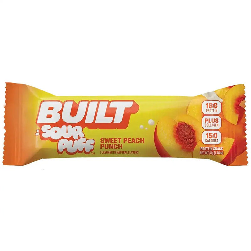 Bullt Sour Puff Single Bar, Sweet Peach Punch - SupplementSource.ca