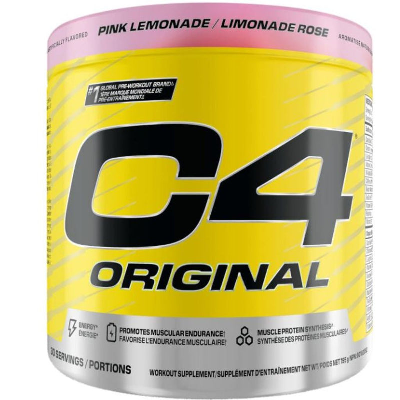 Cellucor C4 Original, 30 Servings Pink Lemonade - SupplementSource.ca