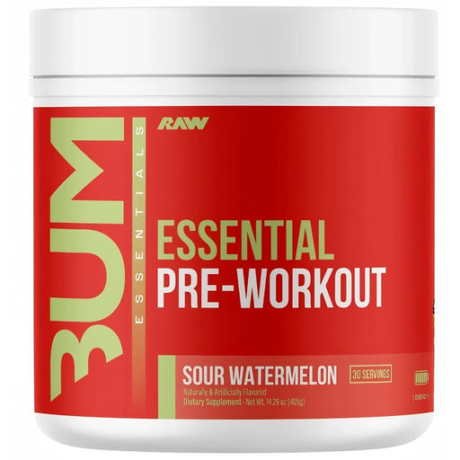 CBUM Essential Pre-Workout, 30 Servings Citrus Sour Watermelon - SupplementSource.ca