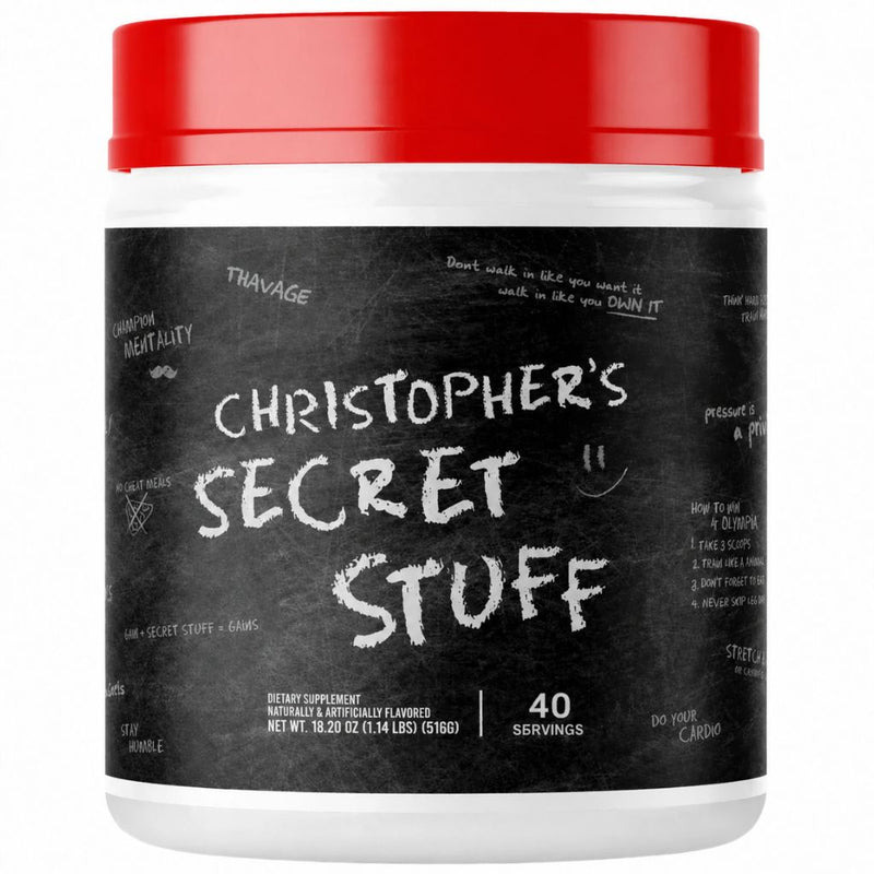 CBUM THAVAGE PRE-WORKOUT, 40 Servings Christopher's Secret Stuff -  SupplementSource.ca