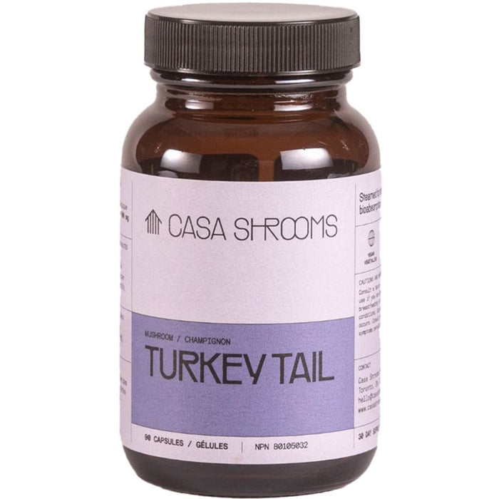 Casa Shrooms Turkey Tail, 90 Capsules - SupplementSource.ca