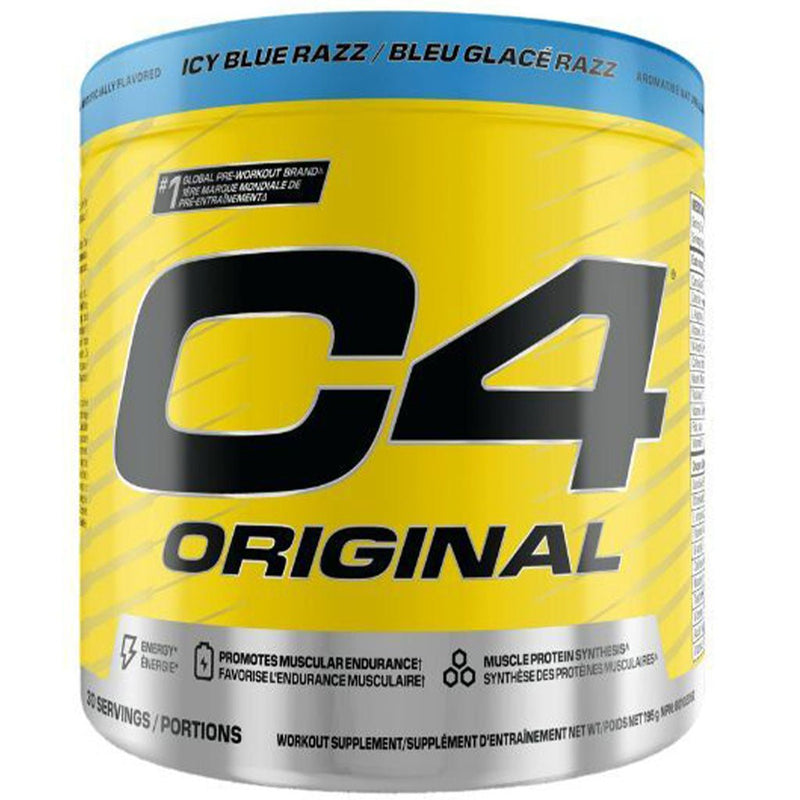 Cellucor C4 Original, 30 Servings Icy Blue Razz - SupplementSource.ca