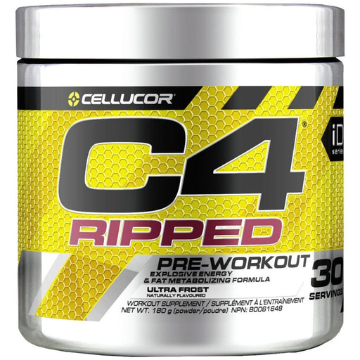 Cellucor C4 RIPPED, 30 Servings Ultra Frost - SupplementSource.ca