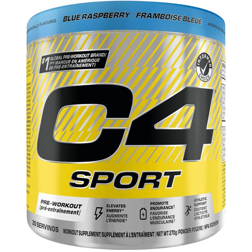 Cellucor C4 SPORT, 30 Servings Blue Raspberry - SupplementSource.ca