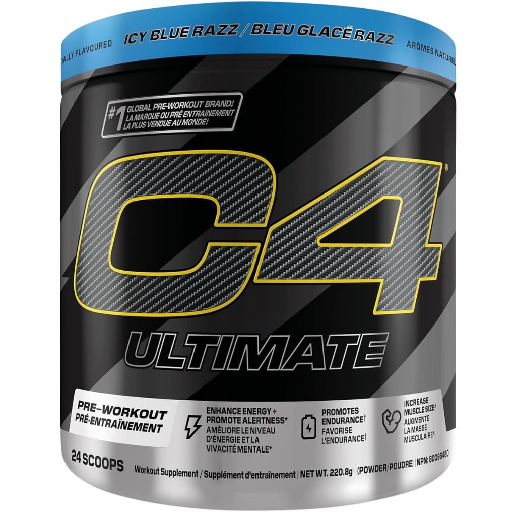 Cellucor C4 Ultimate, 12 Servings Icy Blue Razz - SupplementSource.ca