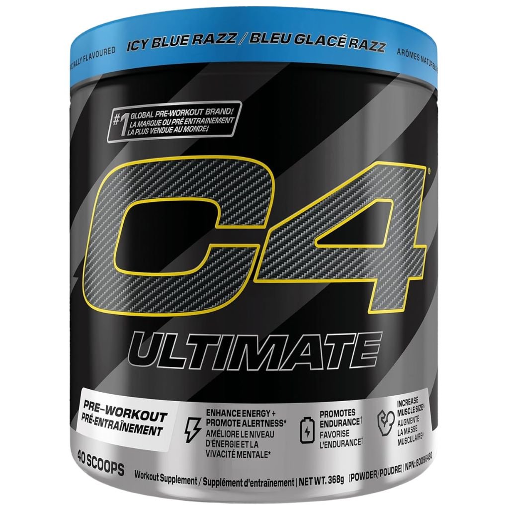 Cellucor C4 Ultimate, 20 Servings Icy Blue Razz - SupplementSource.ca