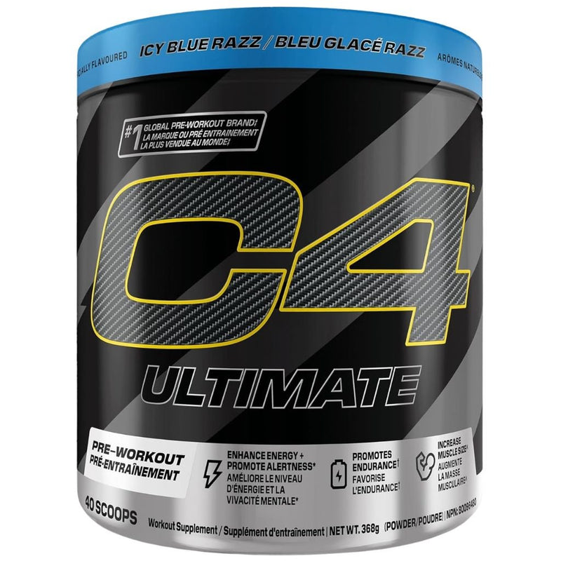Cellucor C4 Ultimate, 20 Servings Icy Blue Razz - SupplementSource.ca