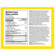 Chef Robert Irvine's FitCrunch Protein Bar, 46g Nutrition Panel - SupplementSource.ca