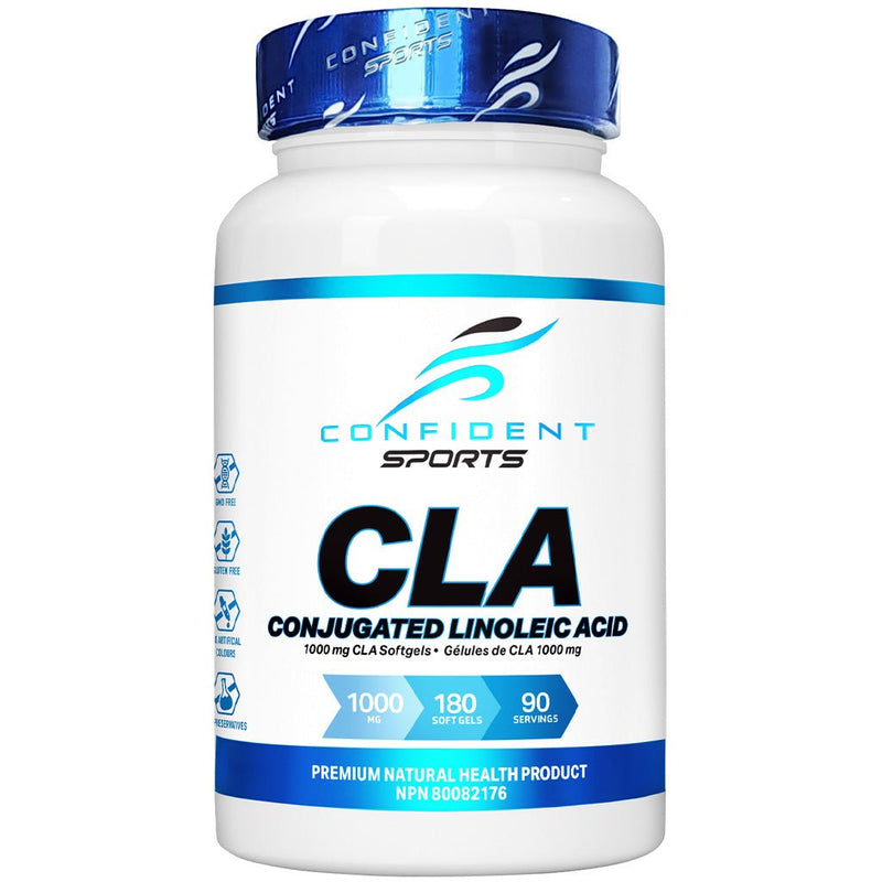 Confident Sports CLA, 180 Softgels