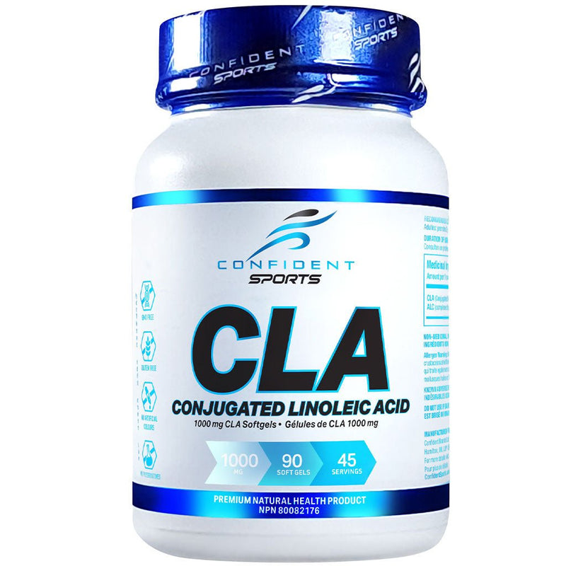 Confident Sports CLA, 90 Softgels - SupplementSource.ca