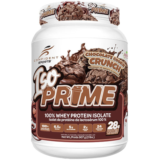 Confident Sports Iso Prime 2lbs, Chocolate Cookie Crunch - SupplementSource.ca