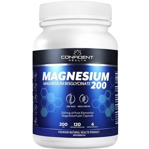 Confident Health Magnesium 120 VCaps - SupplementSource.ca