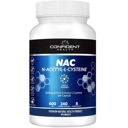Confident Health NAC 240 VCaps - SupplementSource.ca