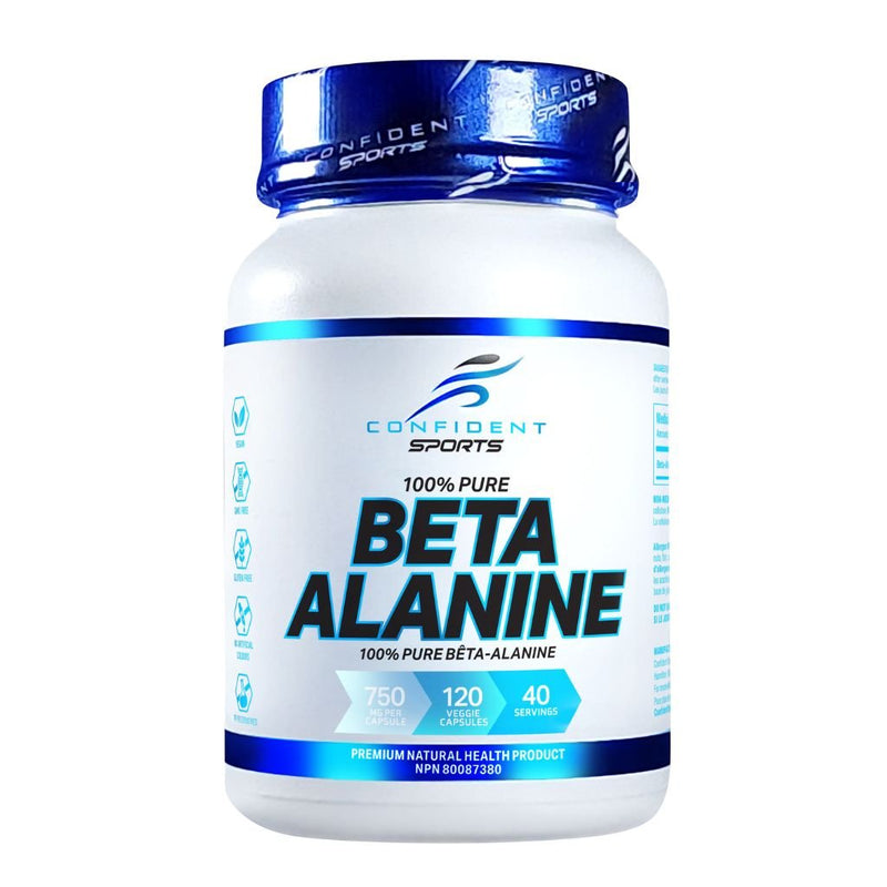 Confident Sports Beta Alanine, 120 Caps SupplementSource.ca