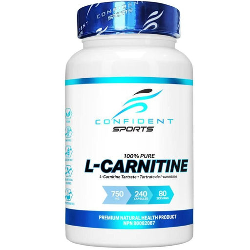 Confident Sports L-Carnitine 240 VCaps - SupplementSource.ca