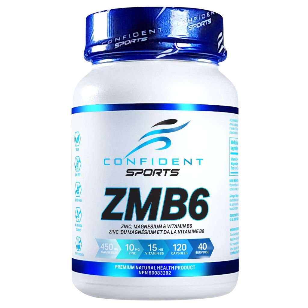 Confident Sports ZMB6, 120 Caps — SupplementSource.ca