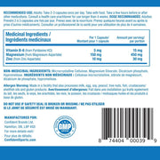 Confident Sports ZMB6, 120 Caps Nutrition Facts SupplementSource.ca