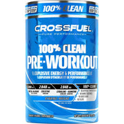 CrossFuel 100% Clean Pre-workout, 170g Icy Blue Razz - SupplementSource.ca