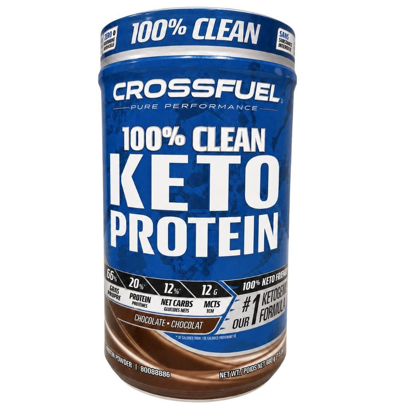 CrossFuel 100% PROTÉINE CÉTO PROPRE, 680g