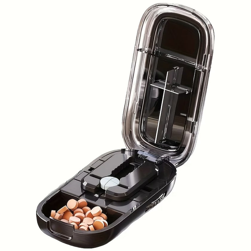 E-Chu Pill Cutter Open - SupplementSource.ca