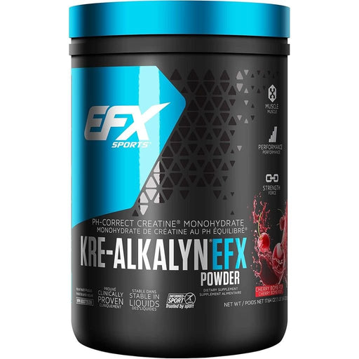 EFX Sports Kre-Alkalyn Powder 500g  - Supplementsource.ca