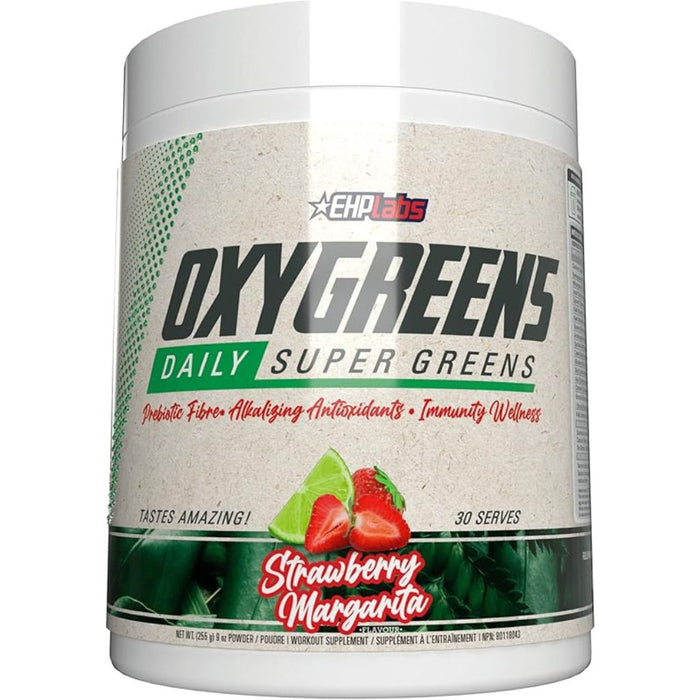 EHPLabs OxyGreens, 30 Servings Strawberry Margarita - SupplementSource.ca